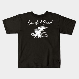 Lawful Good is My Alignment Kids T-Shirt